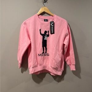 Lionel Messi Oversized Crew Sweater